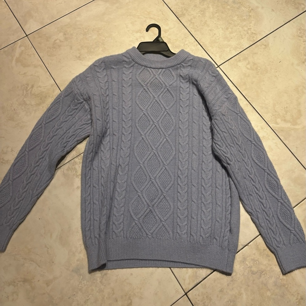 Light blue sweater